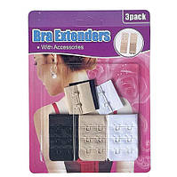 Набір застібок для бюстгальтера 3,2х5 см 2 гачка