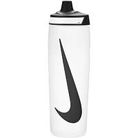 Пляшка для води Nike REFUEL BOTTLE 24 OZ 709 мл біла N.100.7666.125.24, Білий, Розмір (EU) — 1SIZE