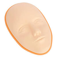 Штучна шкіра 5D з основою для навчання татуажу та перманентного макіяжу 1 основа + 5 форм бежевий