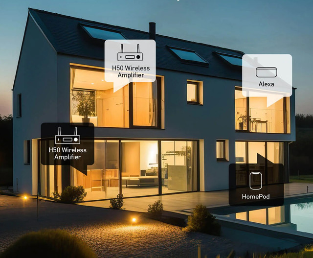 Arylic H50 бездротовий стерео підсилювач