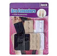 Набір застібок для бюстгальтера 5х5,5 см 3 гачка