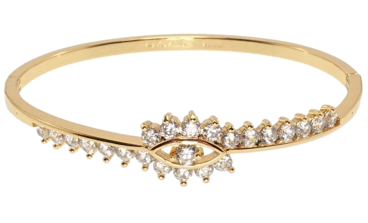 Браслет Xuping Позолота 18K "Кристальне око" ø 6см