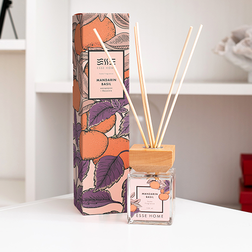 Аромадифузор Esse Home Мандарин Базилік ESSE 100мл, фото 1