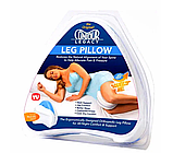 Ортопедична подушка для ніг Contour Leg Pillow гіпоалергенна подушка з пам'яттю, фото 2