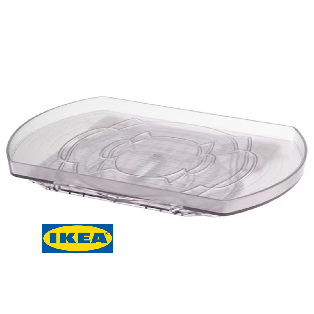 Підставка поворотна IKEA SNURRAD Прозора 905.061.04