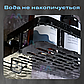 Комплект для ванни душова лійка масажна високого тиску + полиця органайзер для ванної кімнати підвісний, фото 5