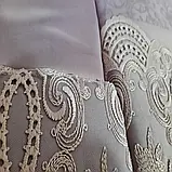 Постільна білизна Frist choice Vip Hillary leylak сатин євро розмір, фото 5