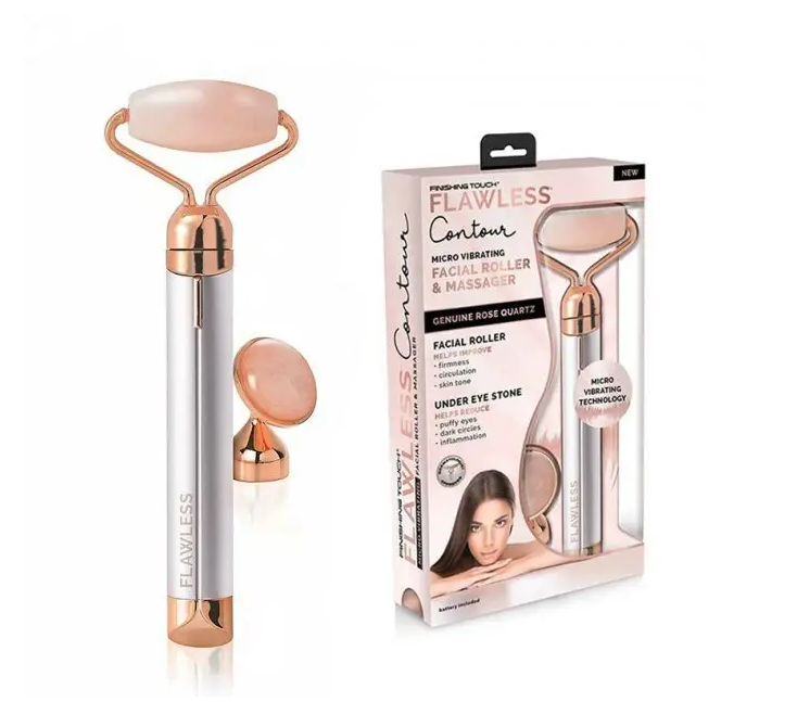 Електричний ролик масажер для обличчя Flawless Facial Roller Massager, фото 1
