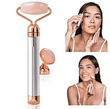 Електричний ролик масажер для обличчя Flawless Facial Roller Massager, фото 3