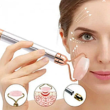 Електричний ролик масажер для обличчя Flawless Facial Roller Massager, фото 2