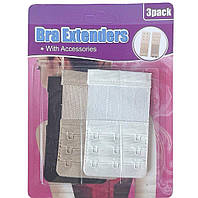 Набір подовжувачів для бюстгальтера 5,5х9,5 см 3 гачка