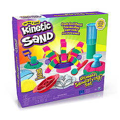 Набір піску для дитячої творчості - Kinetic Sand Кольорові пригоди 71647