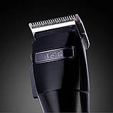Акумуляторна машинка для стрижки волосся VGR V-011 бездротова з 6 насадками в подарунковій коробці, фото 9