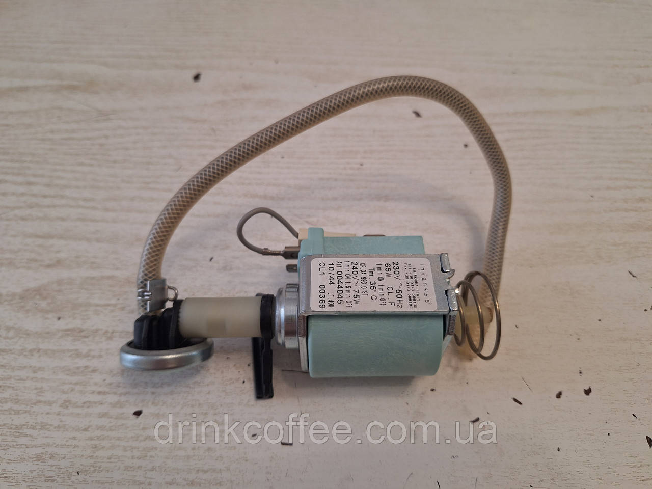 Помпа Invensys 230V 50Hz 65W + Регулятор мембрани J для кавомашини JURA Impressa J9_2 б/у