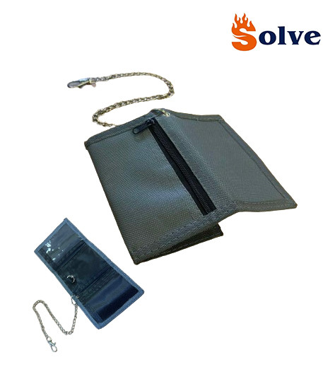 Гаманець з ланцюжком Solve портмоне gray KT6000108