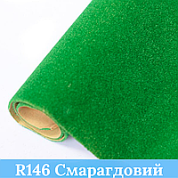 Искусственная трава,  флокированный газон 20х30 см для миниатюры, диорамы, песочного стола, микропейзажа