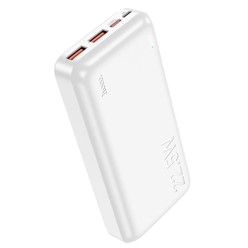 Універсальна Мобільна Батарея Power Bank Hoco J101A Astute 22.5W fully compatible 20000 mAh Колір Білий