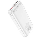 Універсальна Мобільна Батарея Power Bank Hoco J101A Astute 22.5W fully compatible 20000 mAh Колір Білий, фото 5