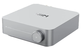 WiiM Amp Silver мережевий стерео підсилювач з функцією стримера
