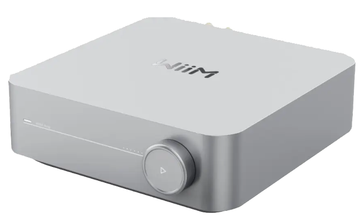 WiiM Amp Silver мережевий стерео підсилювач з функцією стримера