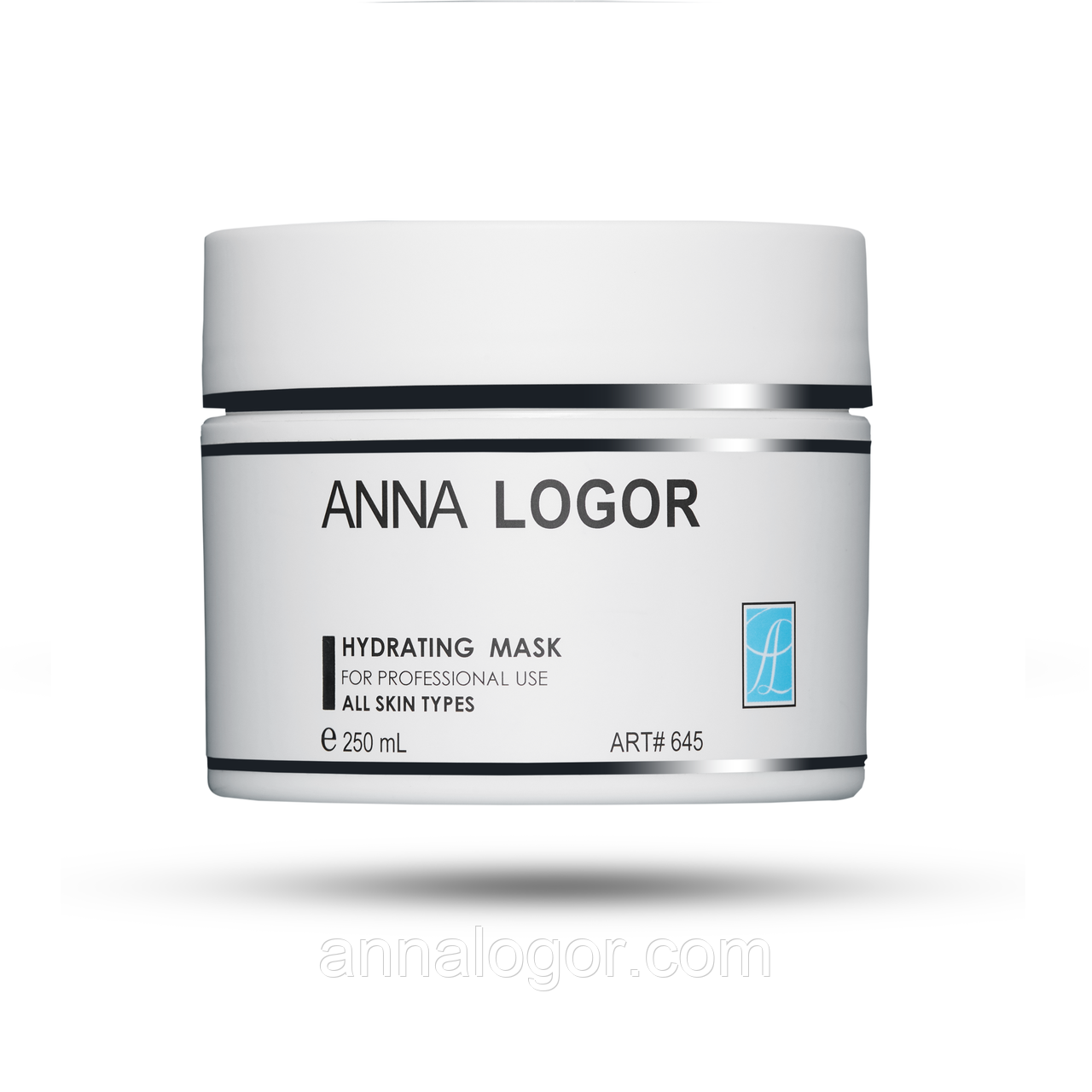 Зволожуюча маска–гель для всіх типів шкіри Art.645 Anna Logor Hydrating Mask 250 ml
