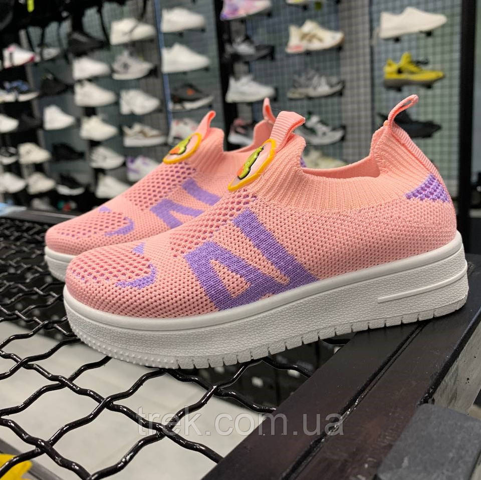 Кросівки дитячі рожеві /30674/ 28р, фото 1