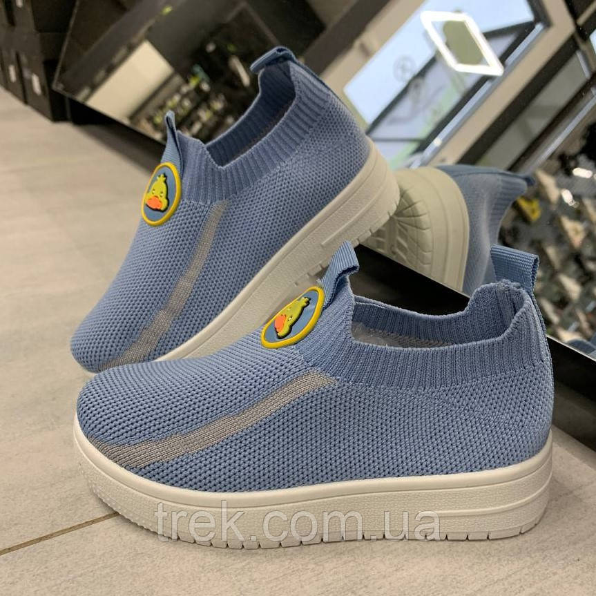 Кросівки дитячі блакитні /30676/ 27р, фото 1