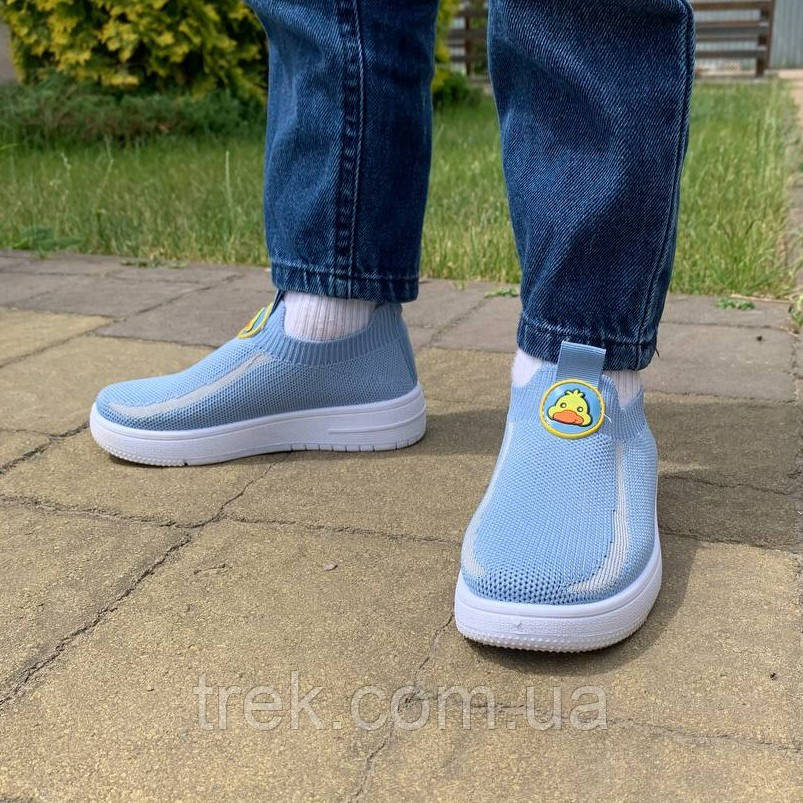 Кросівки дитячі блакитні /30676/ 29р, фото 1