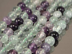 Флюорит 6 мм, круглий 1 шт.