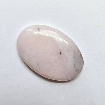 Рожевий опал із дендритом - кабошон, натуральний камінь для прикрас 33,6 ct
