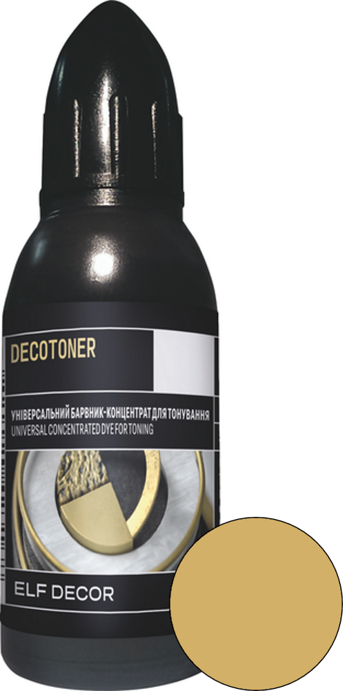 Пігмент-концентрат універсальний DECOTONER ELF Decor пісочний (146), 20мл