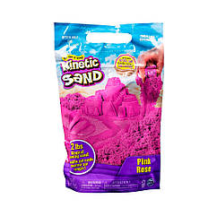 Пісок для дитячої творчості - Kinetic Sand Colour (рожевий, 907 g) 71453Pi