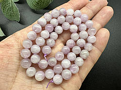 Кунцит 8 мм, круглий 1 шт.