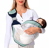 Рюкзак-перенесення для новонароджених Baby Sling, фото 3