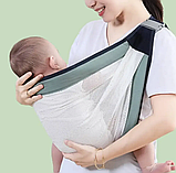 Рюкзак-перенесення для новонароджених Baby Sling, фото 4