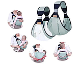 Рюкзак-перенесення для новонароджених Baby Sling, фото 5