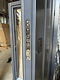 Вхідні двері Сіті Метал/МДФ Антрацит Ваш ВиД 860/960х2050х90 Ліве/Праве, фото 6