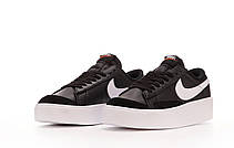 Жіночі кросівки Nike Blazer Low Platform Black White DJ0292-001, фото 5