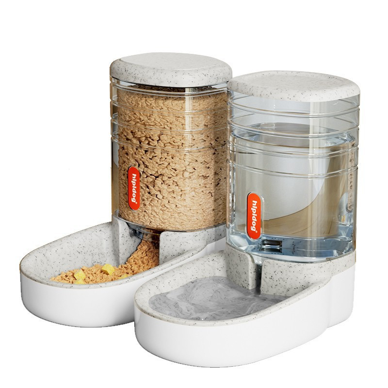 Автоматична годівниця для собак Pet Style "Hipi DOG" Сіра, фото 1