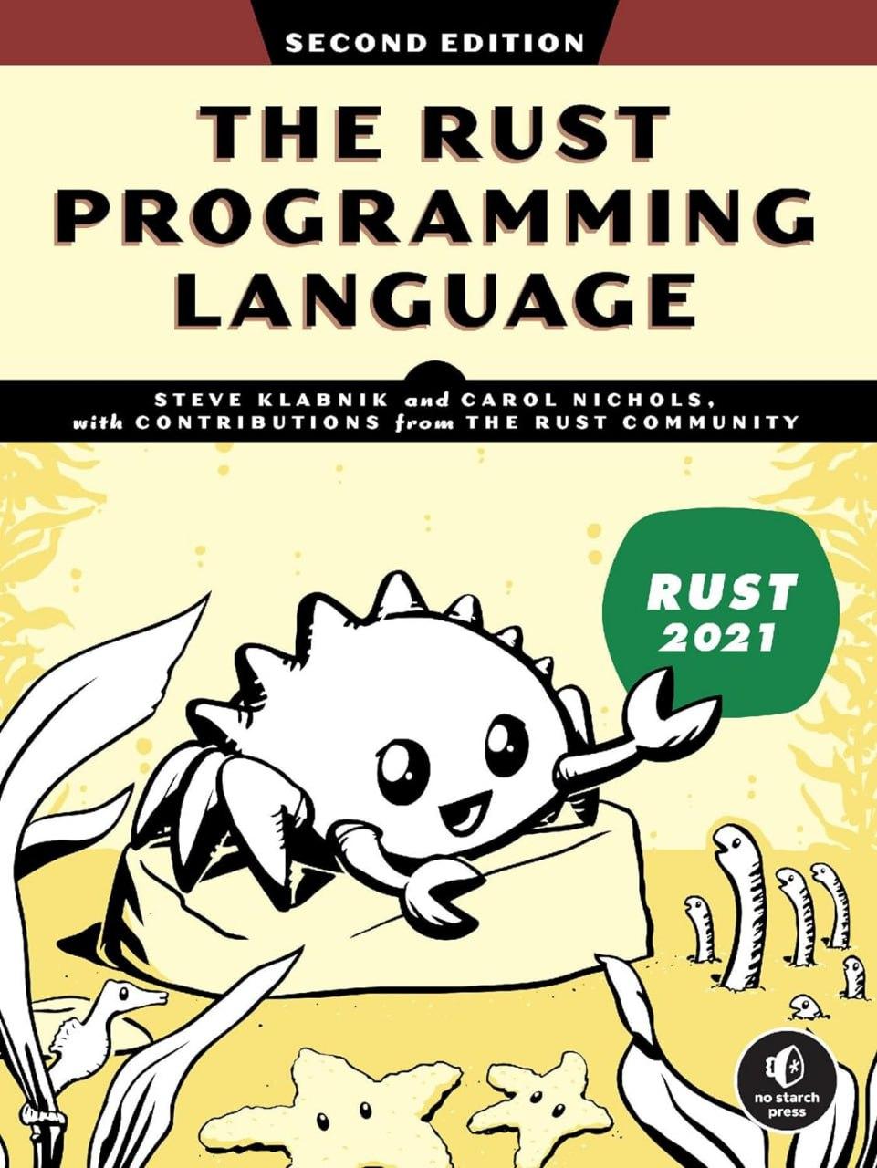 Книга The Rust Programming Language. 2nd Edition. Steve Klabnik , Carol Nichols
