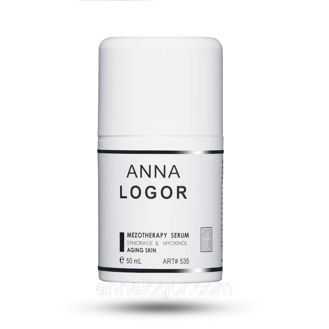 Омолоджуюча сироватка з пептидами Art.535 Anna Logor Mezotherapy Serum 50 ml, фото 1