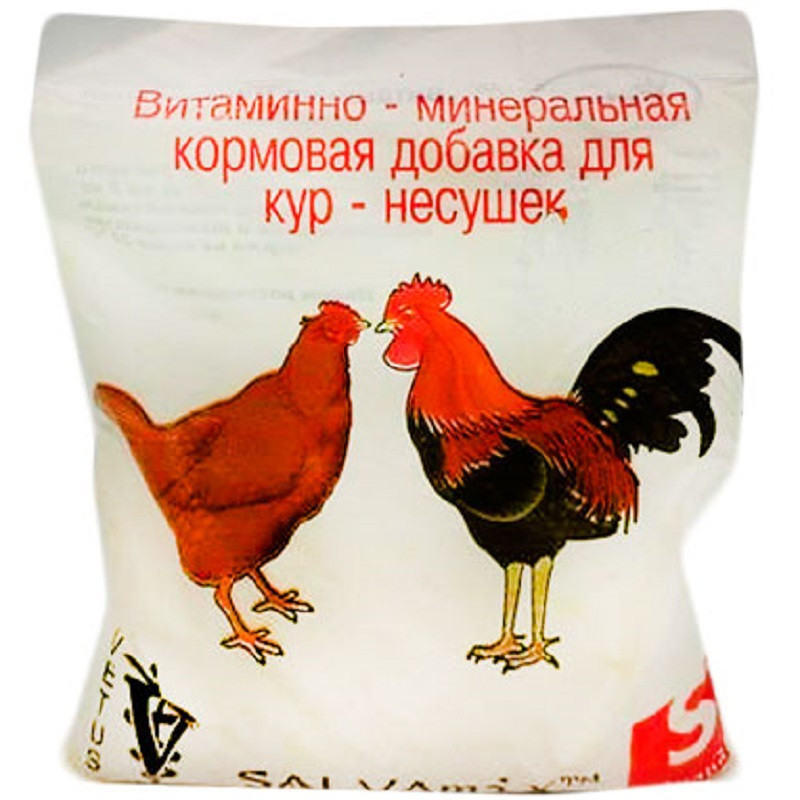 Премікс для куриць Сальвамікс вітамінно-мінеральна домішка 500 г Salvana, фото 1
