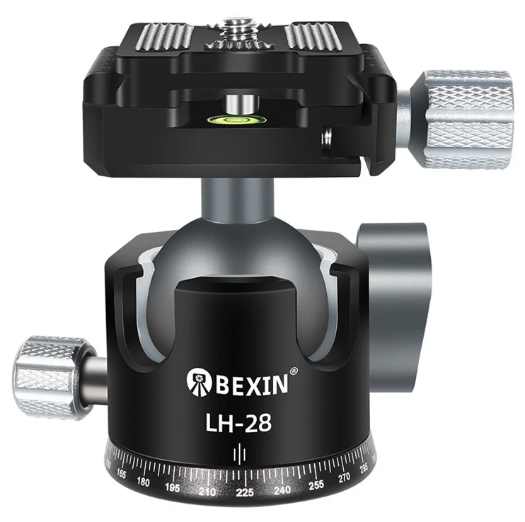 Штативна головка Bexin LH-28 з максимальним навантаженням 6 кг