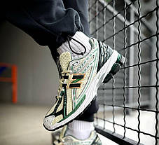 Унісекс кросівки New Balance 1906R Aime Leon Dore Jade Нью Баланс 1906R бежеві сітка шкіра унісекс, фото 3