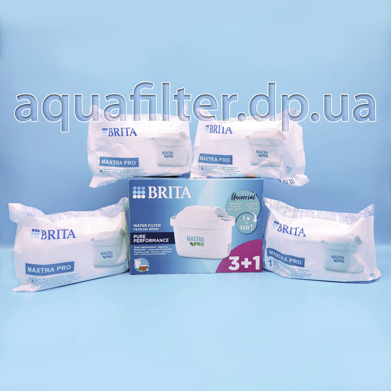 Картридж Brita Maxtra Pro ОРИГІНАЛ (Бріта Макстра Про) 4 шт.