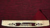 Тканина двонитка колір бордовий з чорним меланжем, фото 4