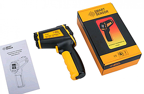 Безконтактний лазерний термометр Smart Sensor ST490+ промисловий цифровий інфрачервоний пірометр лазерний