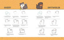 Kawaii Doggies: Learn to Draw 75 Adorable Pups in All their Glory, фото 3