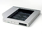 Адаптер підключення Grand-X HDD 2.5" в відсік приводу ноутбука SATA/SATA3 12.7мм (HDC-25), фото 4