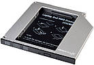 Адаптер Grand-X для підключення HDD 2.5" відсік приводу ноутбука SATA3 (HDC-27), фото 5